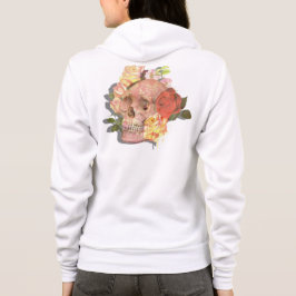 Trendy Sugar Skull-Rose kommen Tag der Toten Hoodie