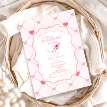 Trendy Sweetheart Valentine's Day Baby Shower