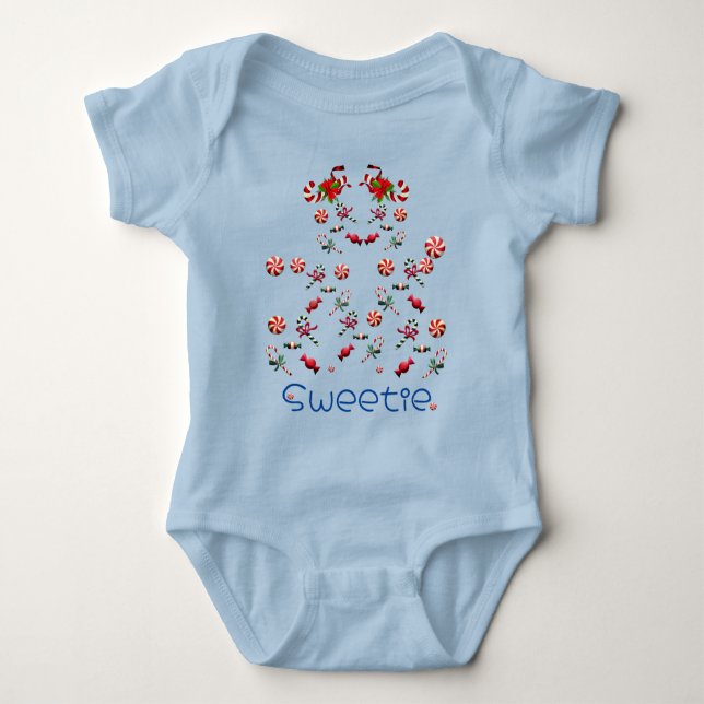 Trendy Sweetie Niedlich modisch Baby Strampler (Vorderseite)