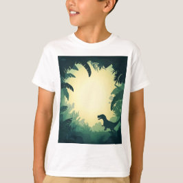 Trendy T-Rex Dinosaur T - Shirt