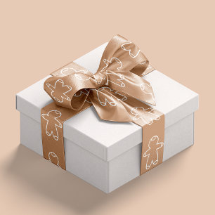 Trendy Tan D78F62 Gingerbread Men Satinband