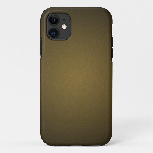 Trendy Tan und Black Grainy Vignette Case-Mate iPhone Hülle (Rückseite)
