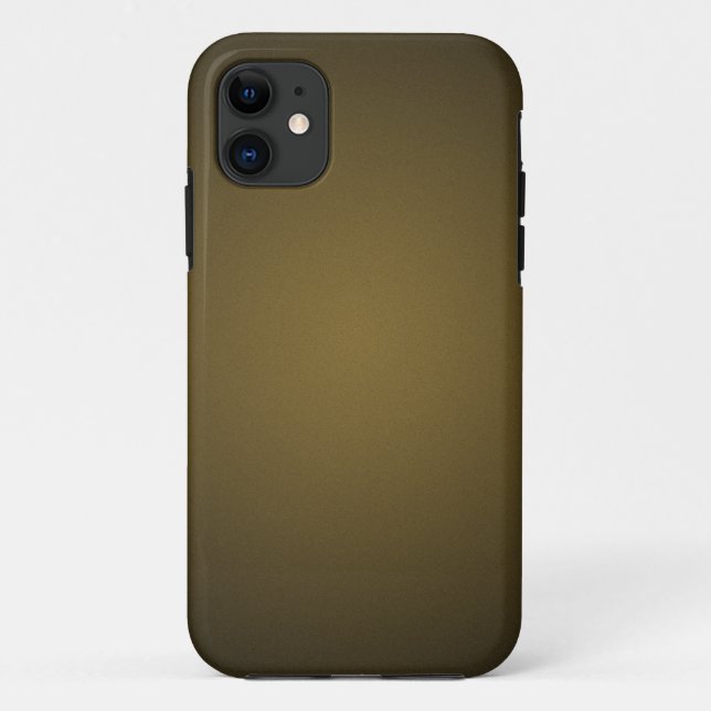 Trendy Tan und Black Grainy Vignette Case-Mate iPhone Hülle (Rückseite)