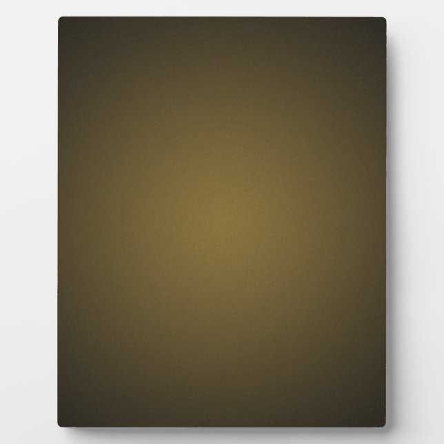 Trendy Tan und Black Grainy Vignette Fotoplatte (Vorderseite)