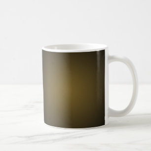 Trendy Tan und Black Grainy Vignette Kaffeetasse