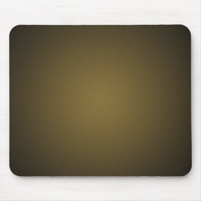 Trendy Tan und Black Grainy Vignette Mousepad (Vorne)