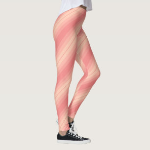 Trendy Template Elegante Pastellfarben Streifen Leggings