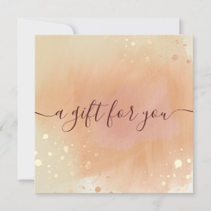 Trendy Terracotta - Geschenkgutschein