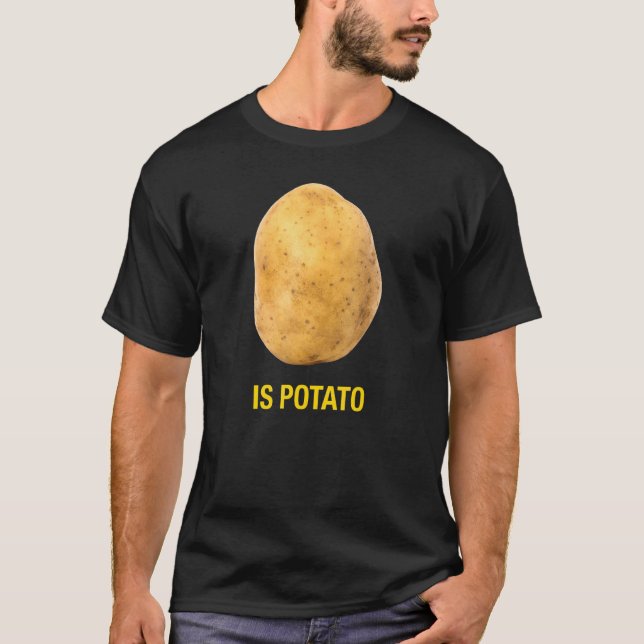 Trendy The Late Show mit Stephen Colbert Is Potat T-Shirt (Vorderseite)