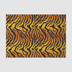 Trendy tiger Tigerstreifen Seidenpapier
