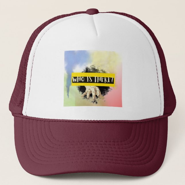 Trendy Trucker Hats, Entdecken Sie einzigartige De Truckerkappe (Vorderseite)