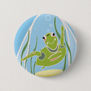 Trendy Turtle Button