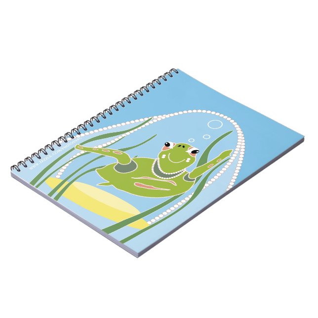 Trendy Turtle Notizblock (Linke Seite)