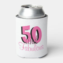 Trendy Typografie 50 und Fabulous Pink