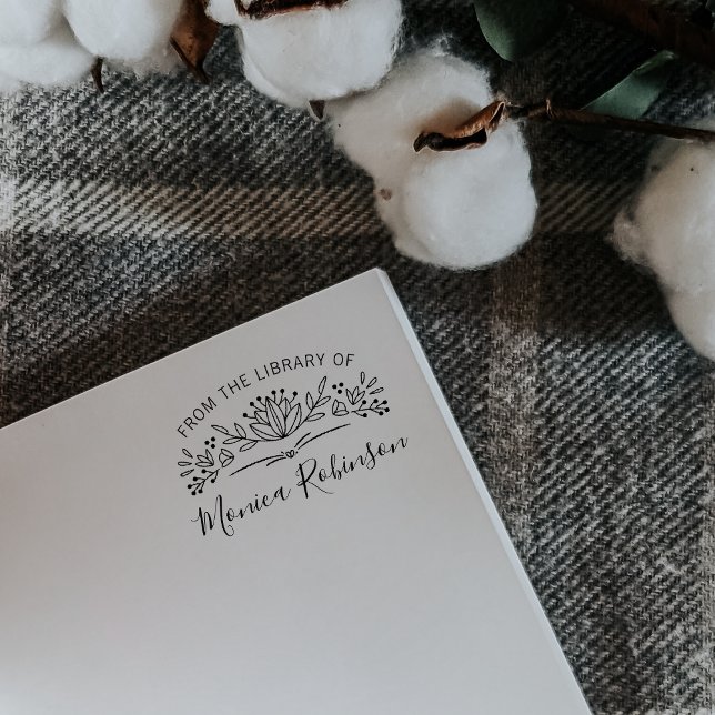 Trendy Typografie botanisch aus der Bibliothek Gummistempel (Von Creator hochgeladen)