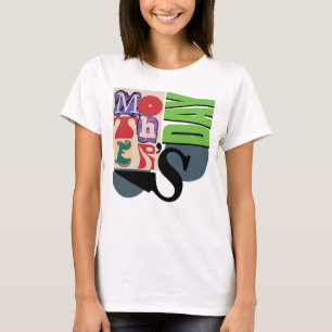 Trendy Typografy Tribute: Muttertag T-Shirt