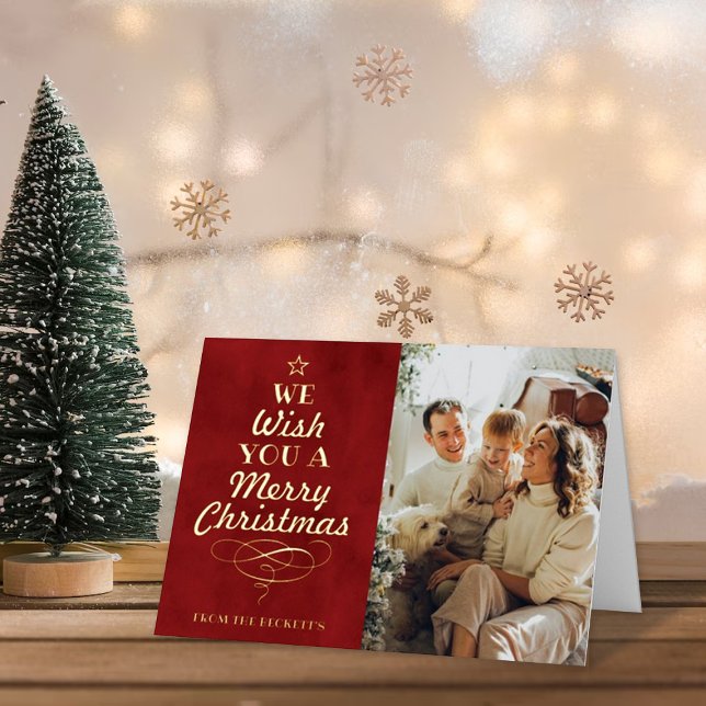 Trendy Typography Christmas Tree Photo Real (Von Creator hochgeladen)