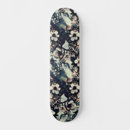Trendy Urban Street Art Inspiriert Blumenskateboar Skateboard