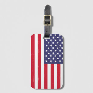 Trendy USA Flag Gepäckanhänger