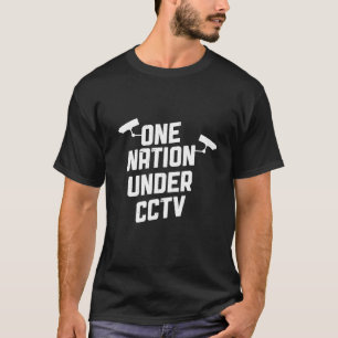 Trendy Verschwörung eine Nation unter CTV Spy Came T-Shirt