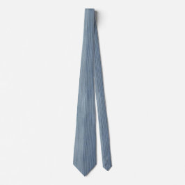 Trendy Vertical Denim Stripes Neck Tie Krawatte