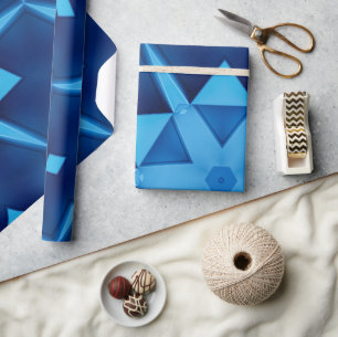 Trendy Vintag Decorative Saison Papa Geburtstag Geschenkpapier