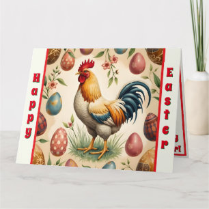 Trendy Vintag Holiday Easter Collection Karte