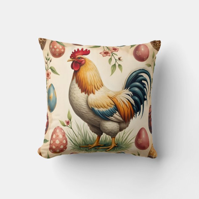 Trendy Vintag Holiday Easter Collection Kissen (Vorderseite)