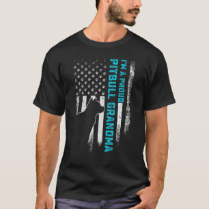 Trendy Vintage Amerikanische Flagge Ich bin ein st T-Shirt