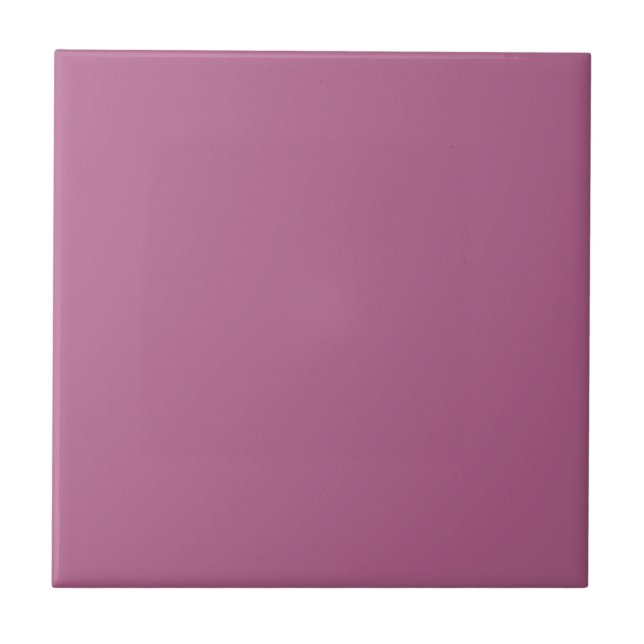 Trendy - Violett Rosa Keramik Tile Fliese (Vorderseite)