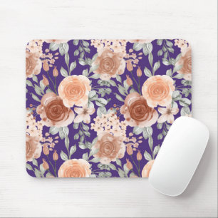Trendy Watercolor Blume Mousepad