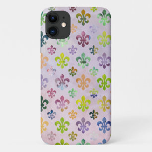 Trendy Watercolor Lilie Pattern Case-Mate iPhone Hülle