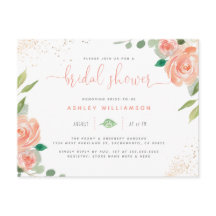 Trendy Watercolor Peonies Eukalyptus Brautparty