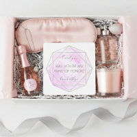 Trendy Waterecolor Diamond | Seid meine Trauzeugin