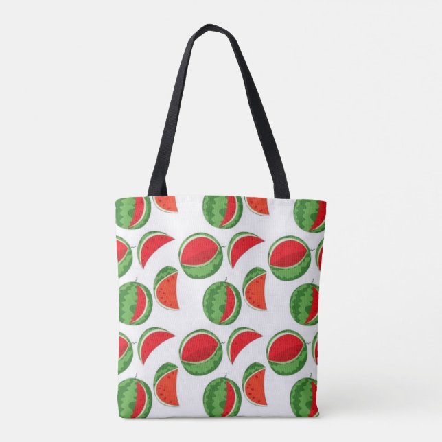 Trendy Whimsical Watermelon Muster (Rückseite)