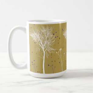 Trendy White Tree Kaffeetasse
