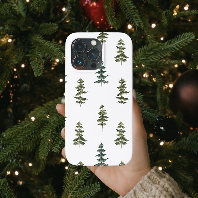 Trendy Winter | Weihnachtsbaummuster Case-Mate iPhone Hülle (Von Creator hochgeladen)