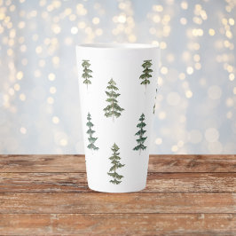 Trendy Winter | Weihnachtsbaummuster Milchtasse