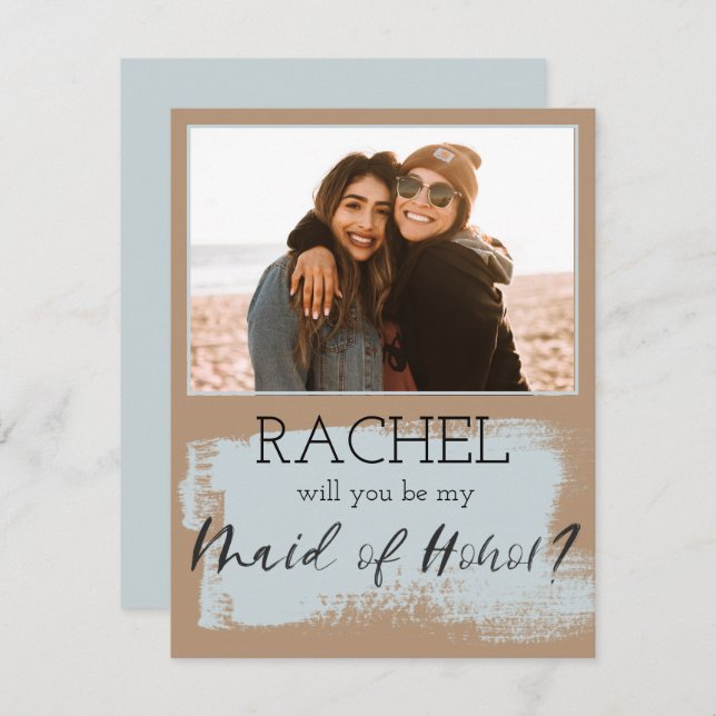 Trendy wirst du mein Foto für Trauzeugin sein