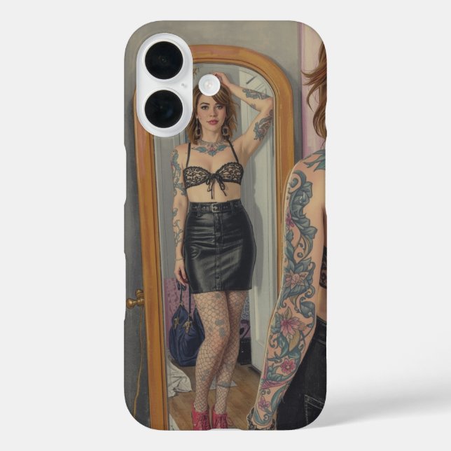 Trendy Women’s iPhone 16 Case Stilvolles Geschenk  (Rückseite)