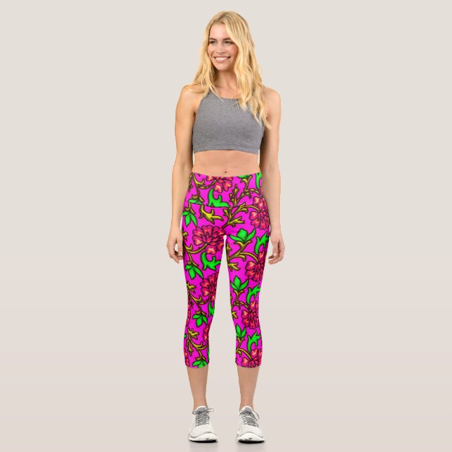 Trendy Women's Fitness Leggings (Vorderseite)