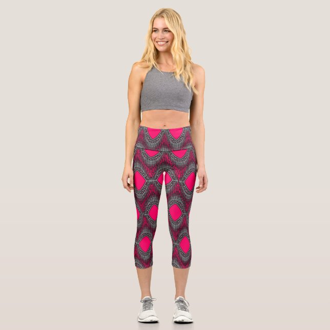 Trendy Women's Fitness Leggings (Vorderseite)