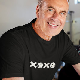 Trendy XOXO Pickleball Hugs & Kisses T-Shirt