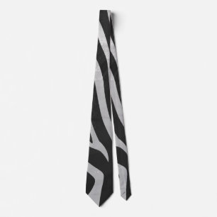 Trendy Zebra Animal Print Muster erstellt von Imag Krawatte
