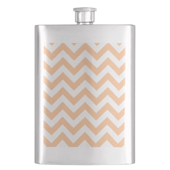 Trendy Zickzack Classic Flask Flachmann (Vorderseite)