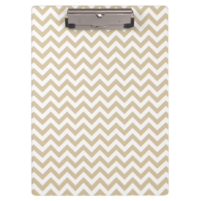 Trendy Zickzack Clipboard Klemmbrett (Vorderseite)