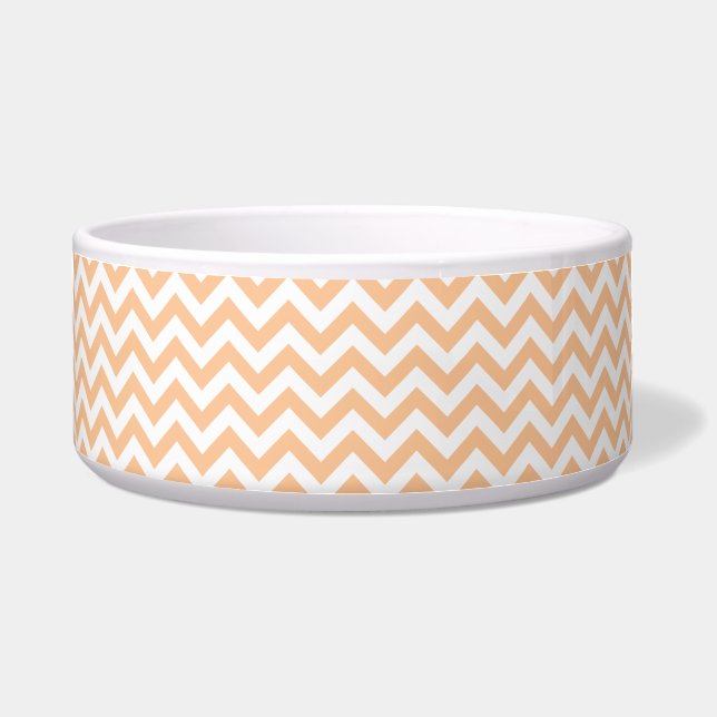 Trendy Zickzack Dog Bowl Napf (Vorderseite)