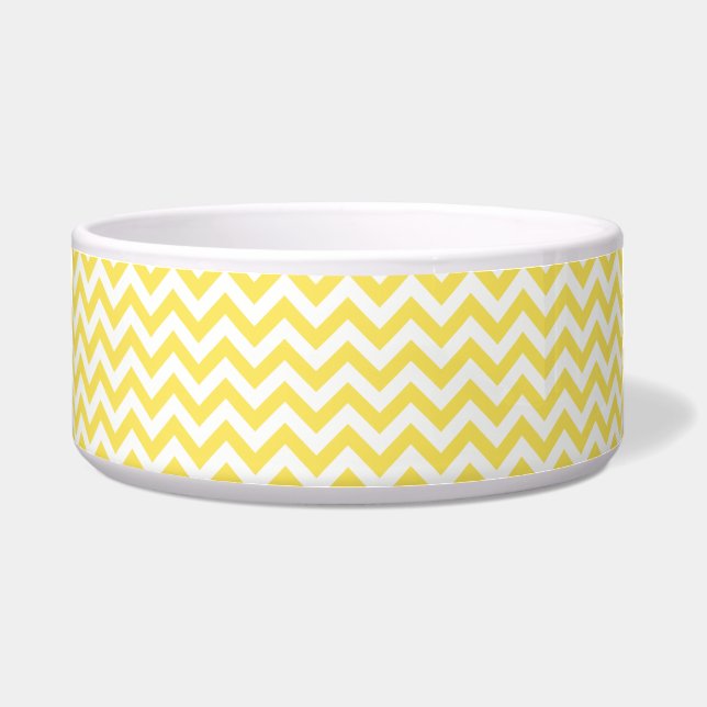 Trendy Zickzack Dog Bowl Napf (Vorderseite)
