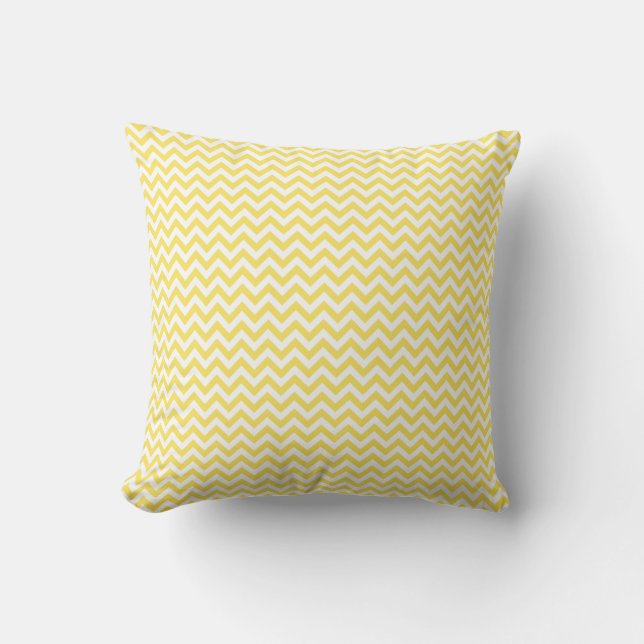 Trendy Zickzack Pillow Kissen (Vorderseite)