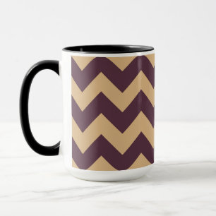Trendy Zickzack Zigzag Muster 2 Tasse